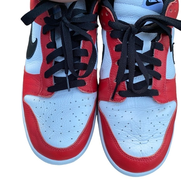Nike Dunk Chicago’s Size 12 Nike By You Shoes Red - Picture 5 of 13